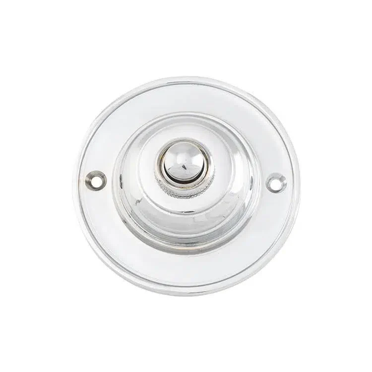 Tradco Bell Press Classic Round Chrome Plated D75mm