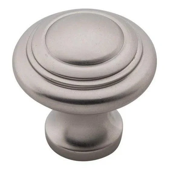 Tradco Cupboard Knob Domed Satin Nickel D25xP24mm