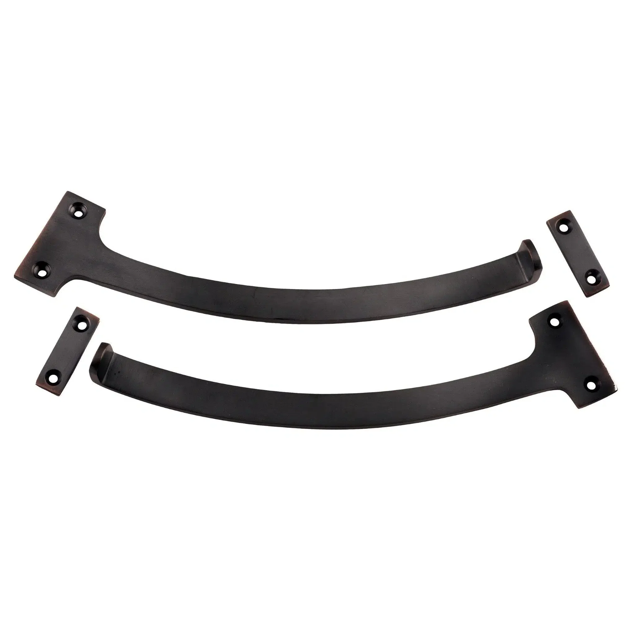 Tradco Fanlight Stop Pair Antique Copper