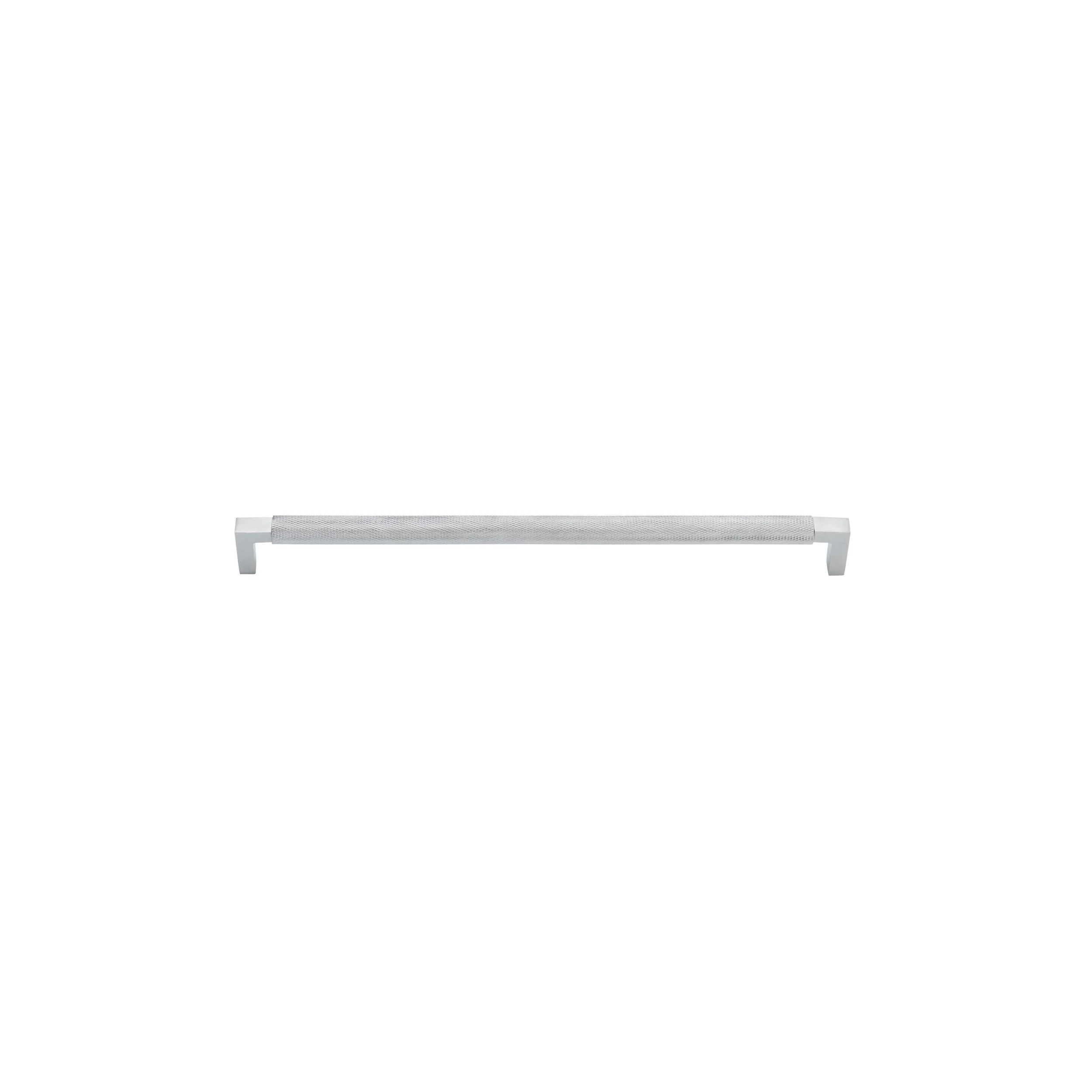 Iver Cabinet Pull Brunswick Knurled Brushed Chrome CTC320mm