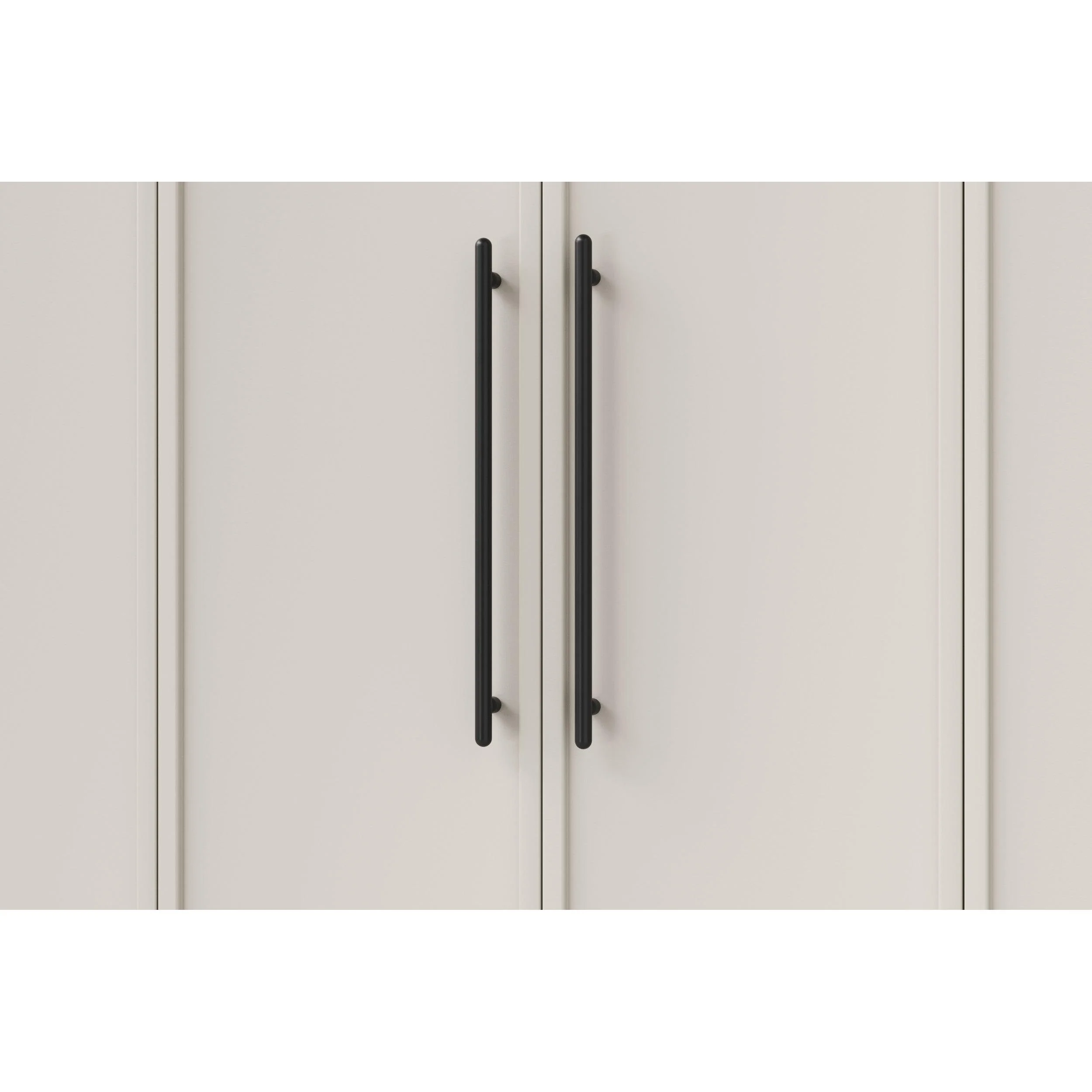 Iver Cabinet Pull Puerto Matt Black CTC450mm - Image 2