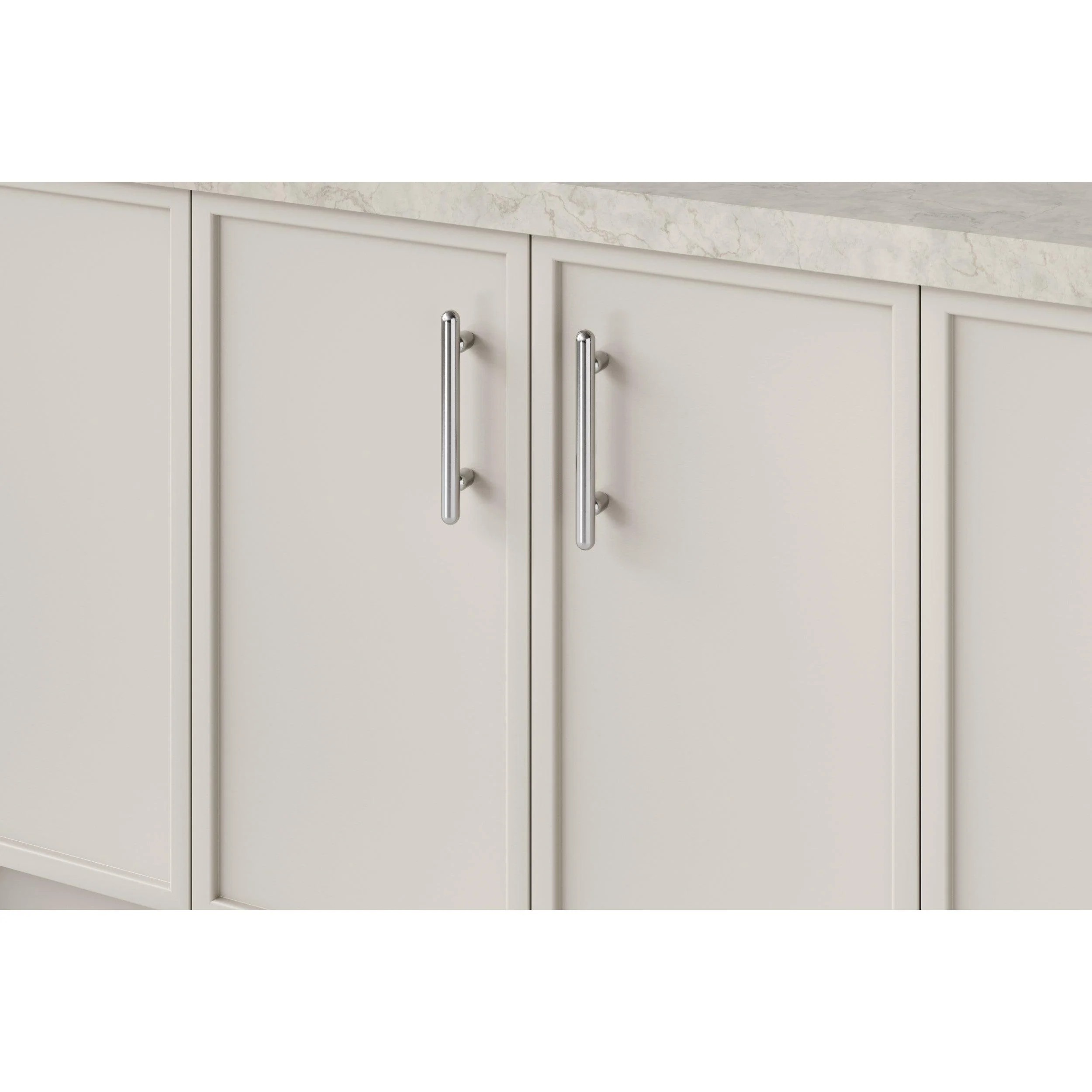 Iver Cabinet Pull Puerto Polished Chrome CTC128mm - Image 2
