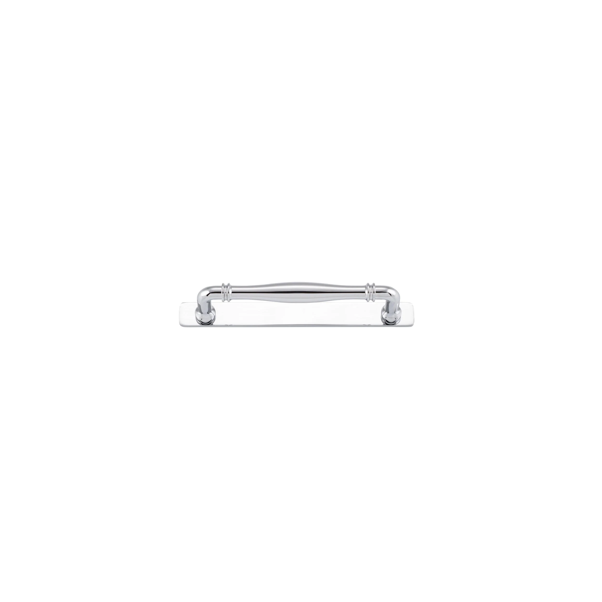 Iver Cabinet Pull Sarlat Polished Chrome CTC160mm With Backplate