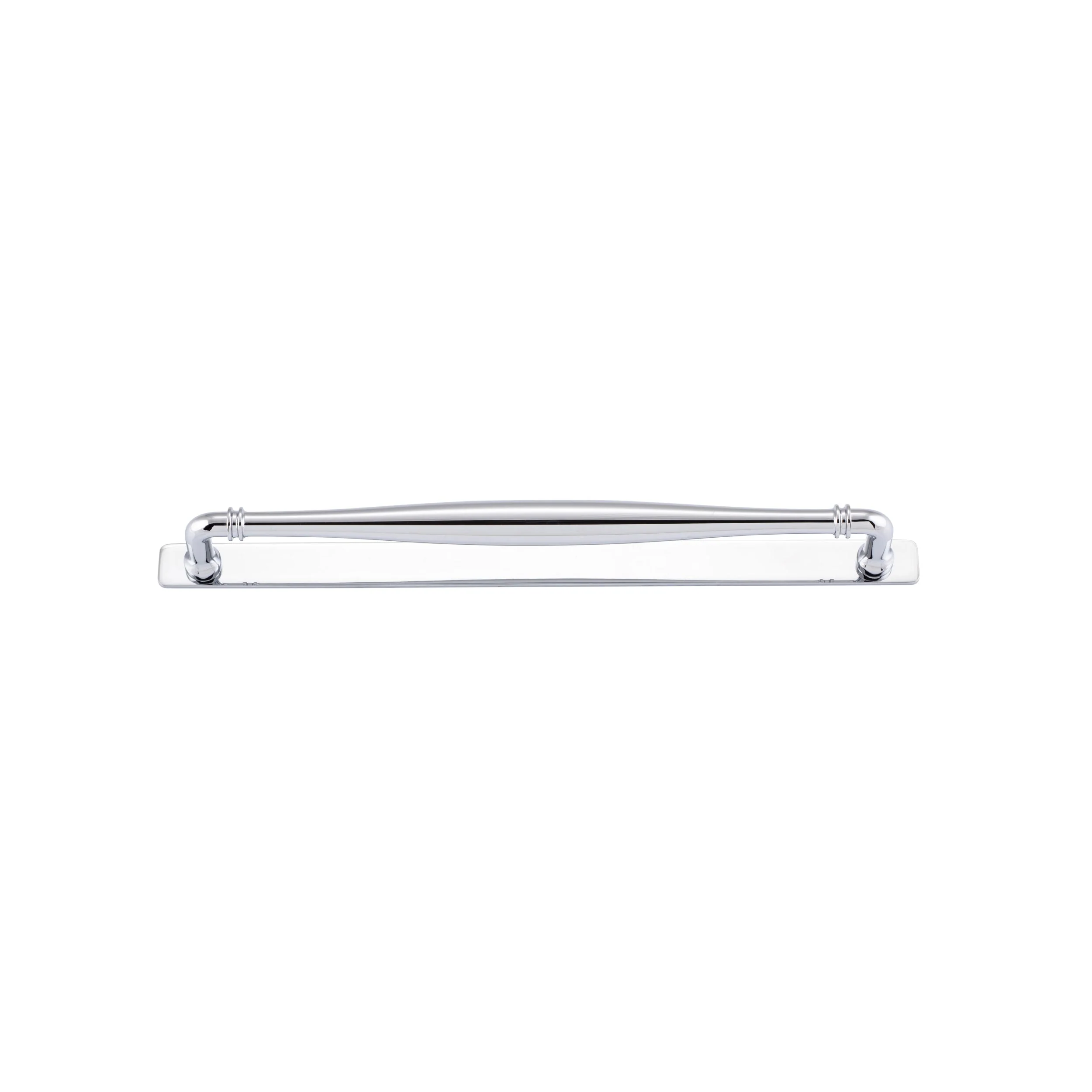 Iver Cabinet Pull Sarlat Polished Chrome CTC320mm With Backplate