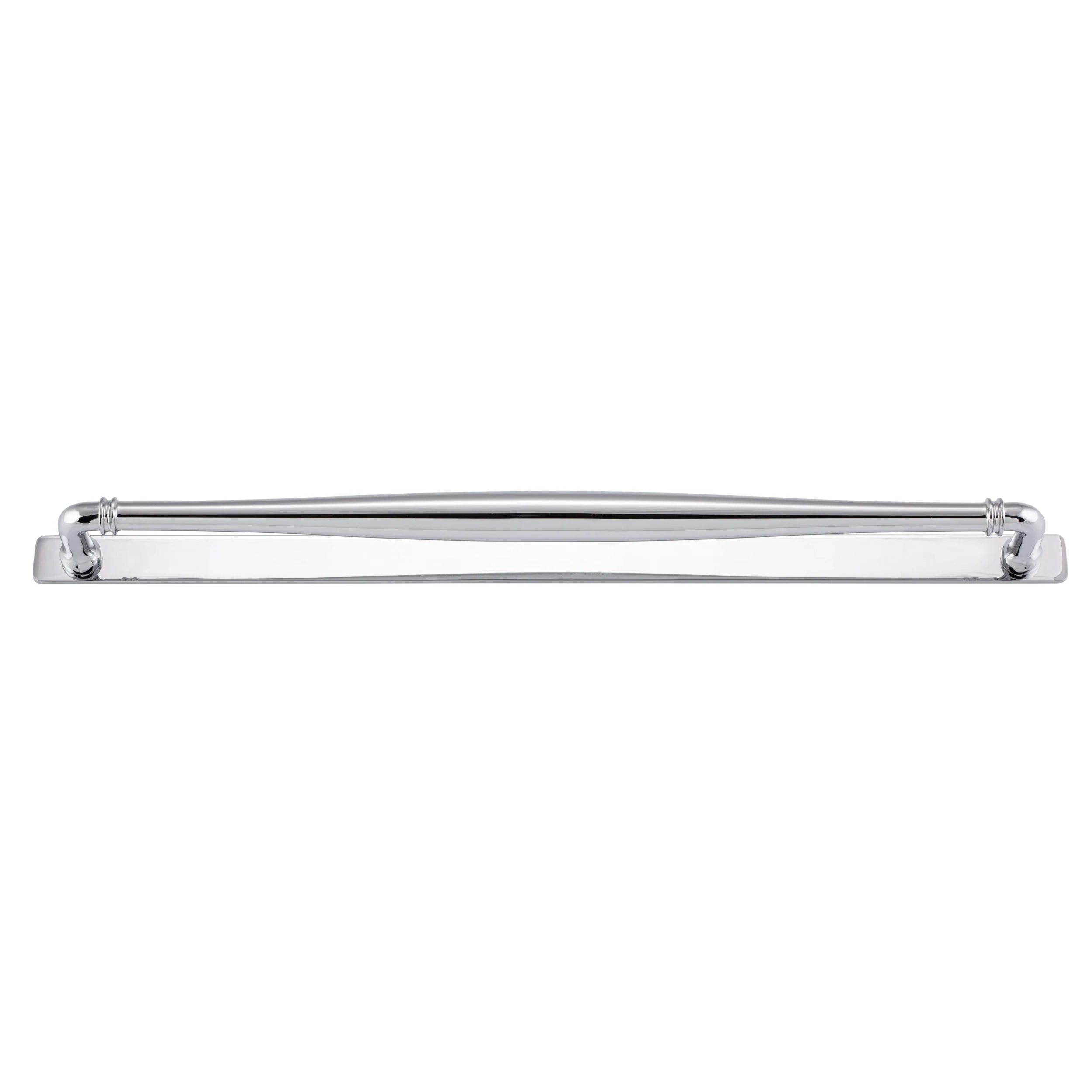 Iver Cabinet Pull Sarlat Polished Chrome CTC450mm With Backplate