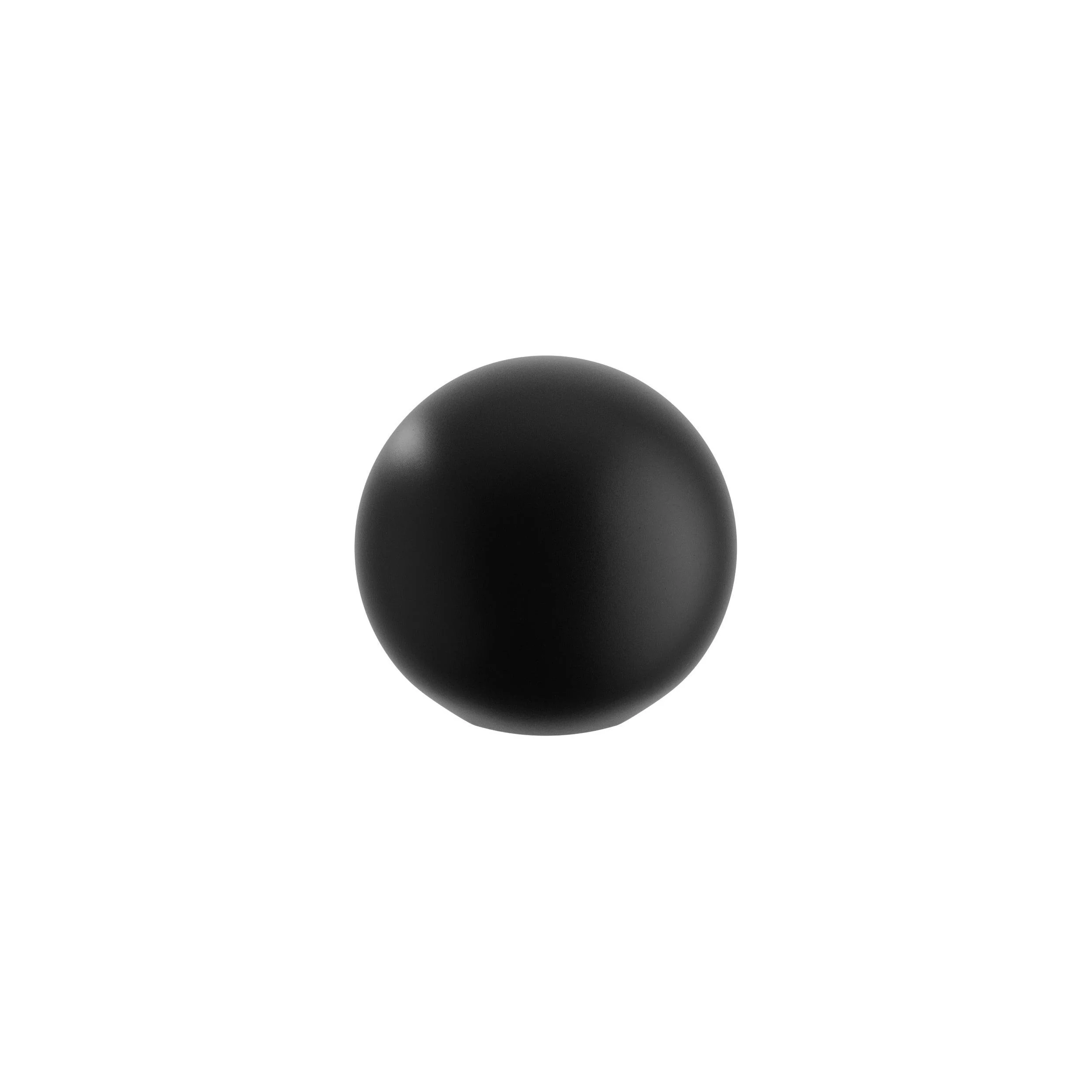 Iver Cupboard Knob Puerto Matt Black D38xP35mm