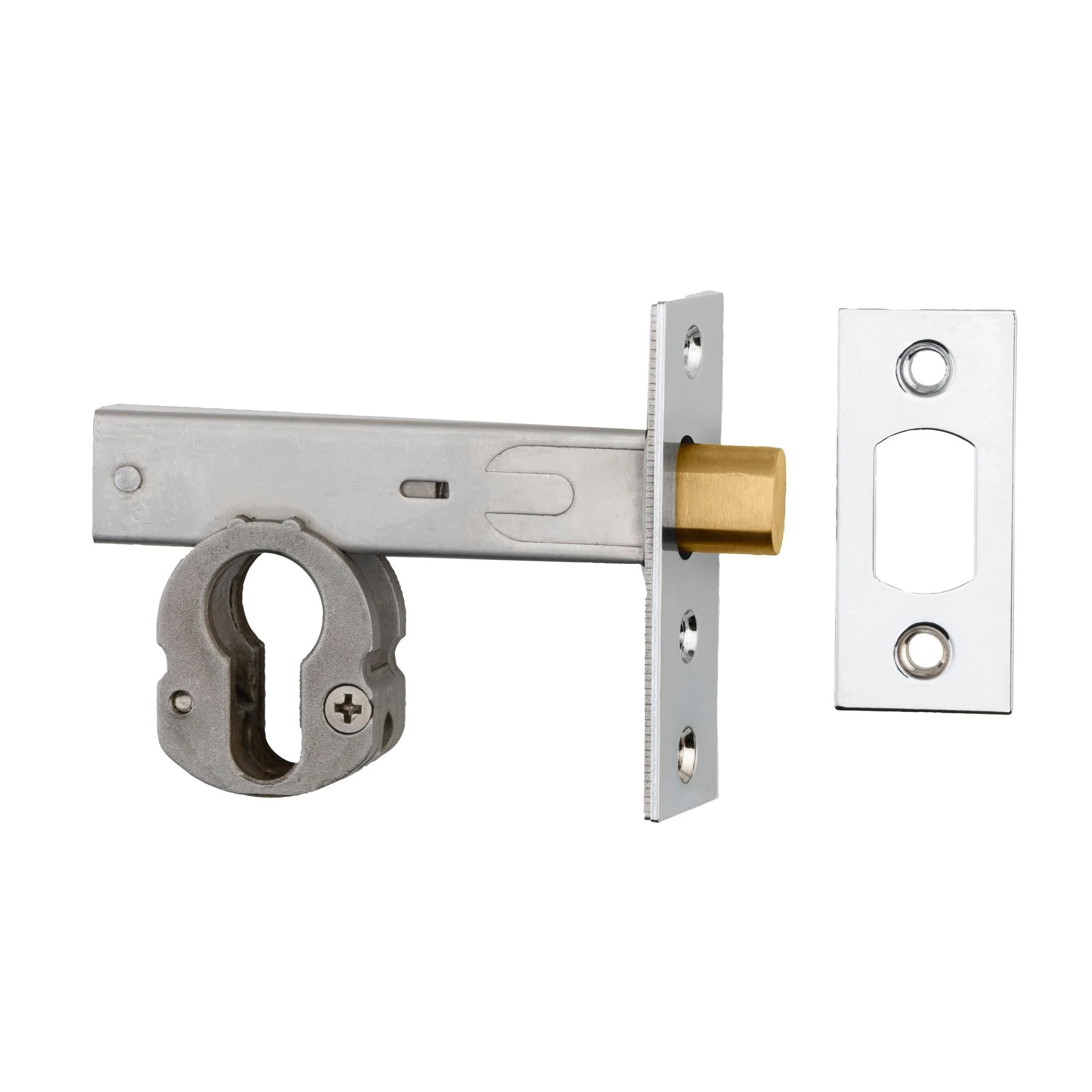 Iver Mortice Deadbolt Euro Polished Chrome Backset 60mm