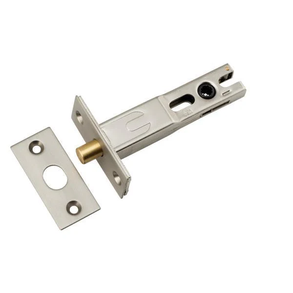 Iver Privacy Bolt Round Bolt Satin Nickel Backset 70mm