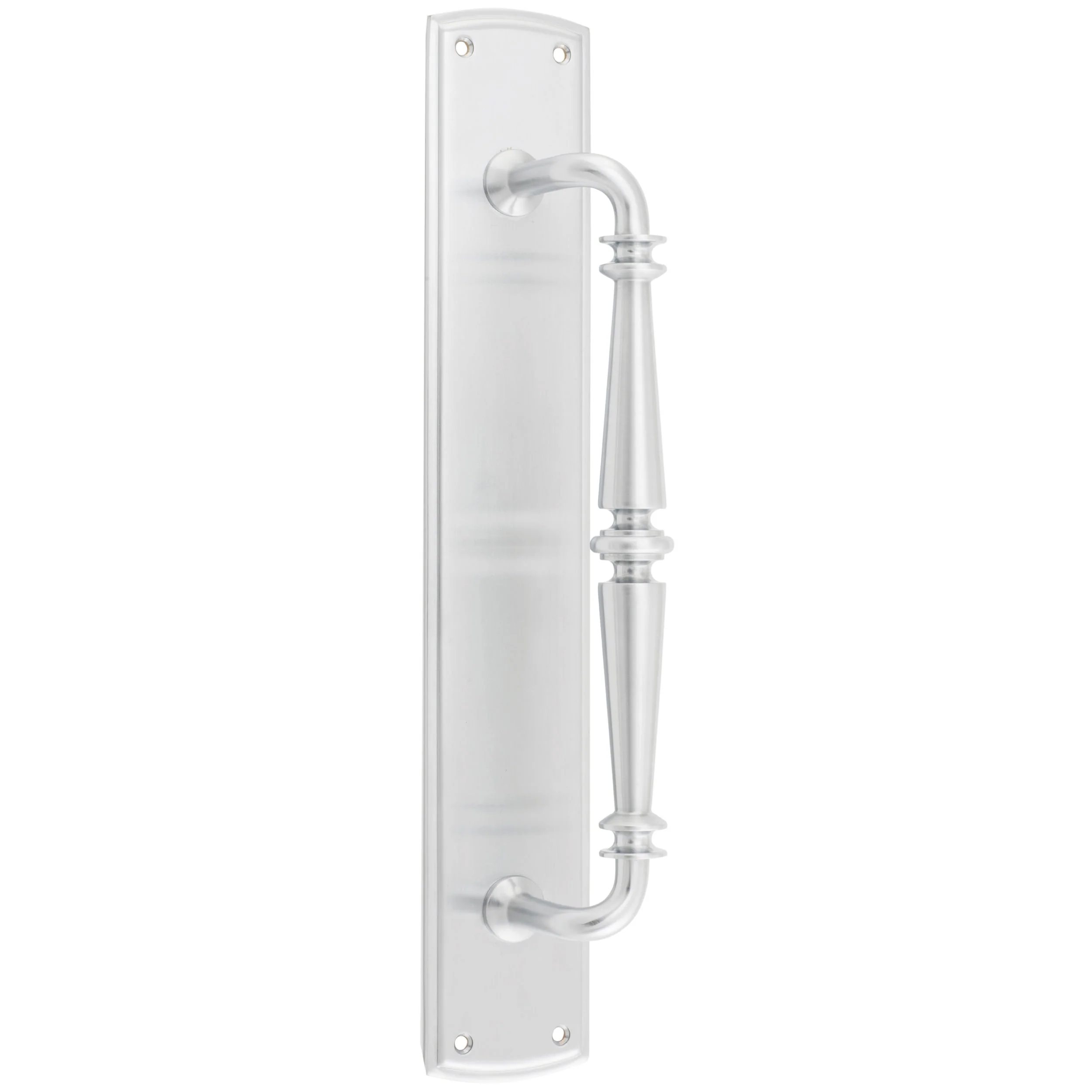 Iver Pull Handle Sarlat Backplate Brushed Chrome 380mm