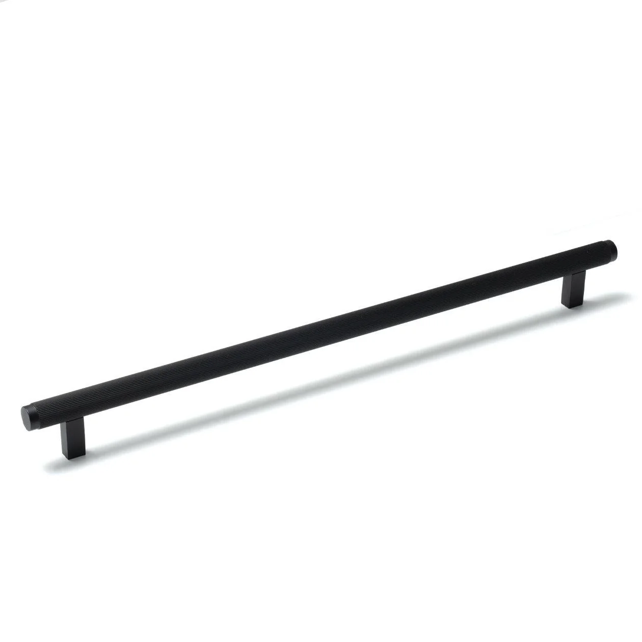 Momo Bellevue 320mm Lined Bar Cabinet Pull Handle Matt Black
