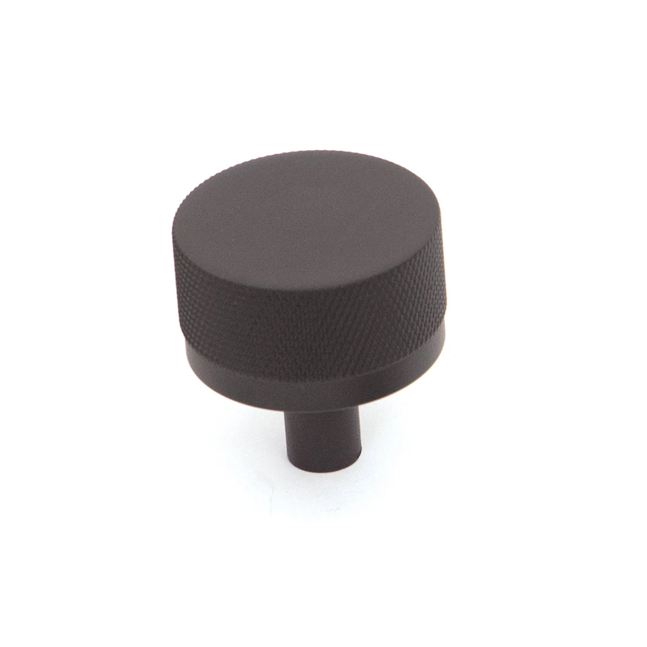 Momo Bellevue 35mm Knurled Cupboard Knob Matt Black