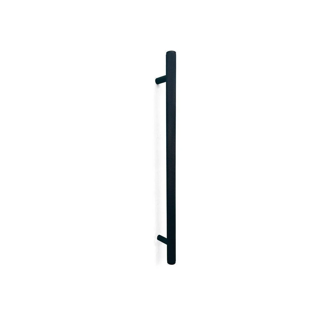 Momo Bellevue Knurled Door Pull Handle Matt Black - Image 2