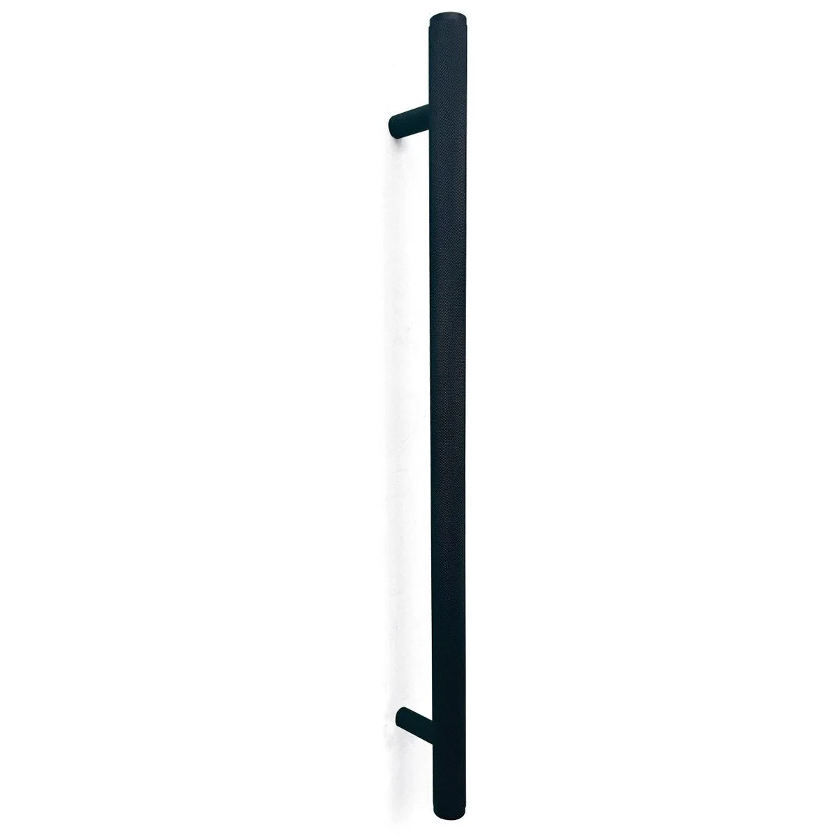Momo Bellevue Knurled Entry Door Pull Handle Matt Black - Image 2