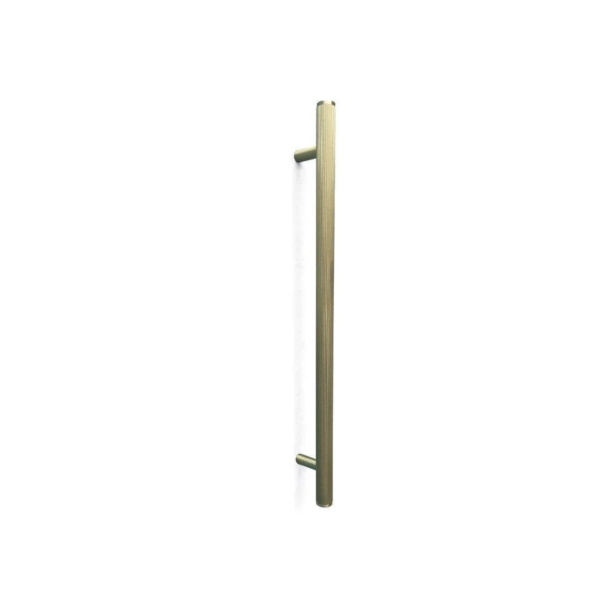 Momo Bellevue Lined Door Pull Handle Brushed Satin Brass - Image 2