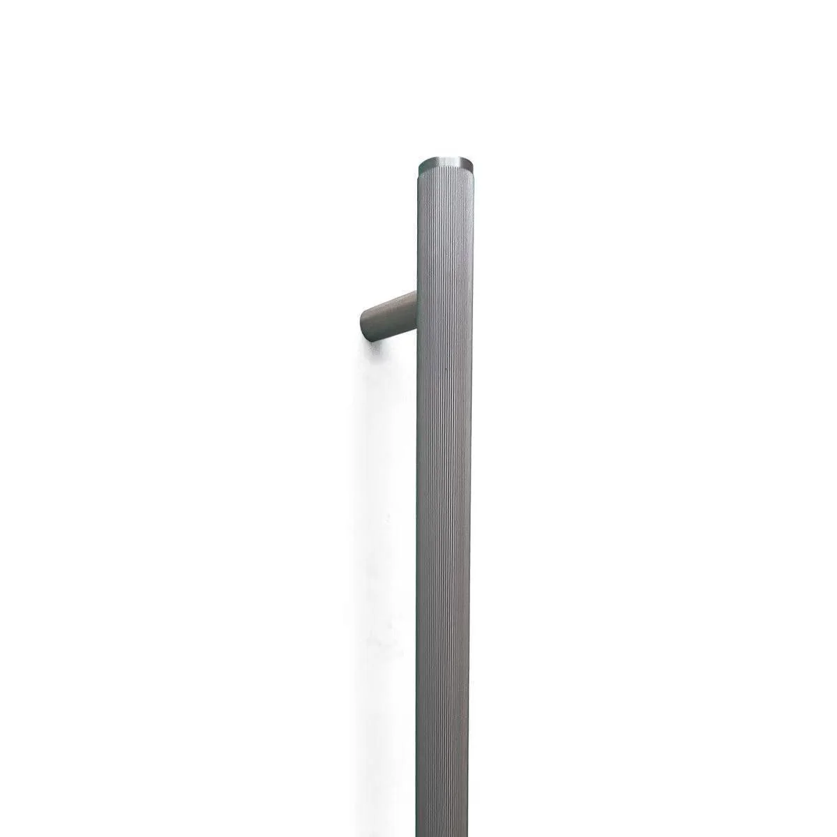 Momo Bellevue Lined Door Pull Handle Dull Brushed Nickel
