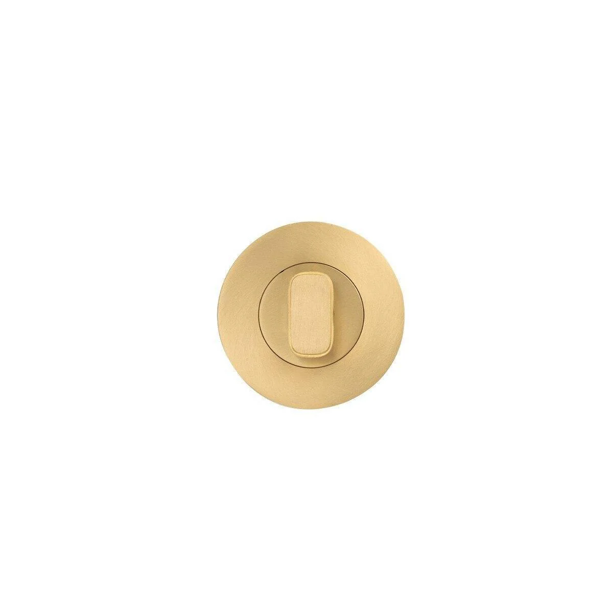 Momo Privacy Thumb Turn Set Brushed Satin Brass