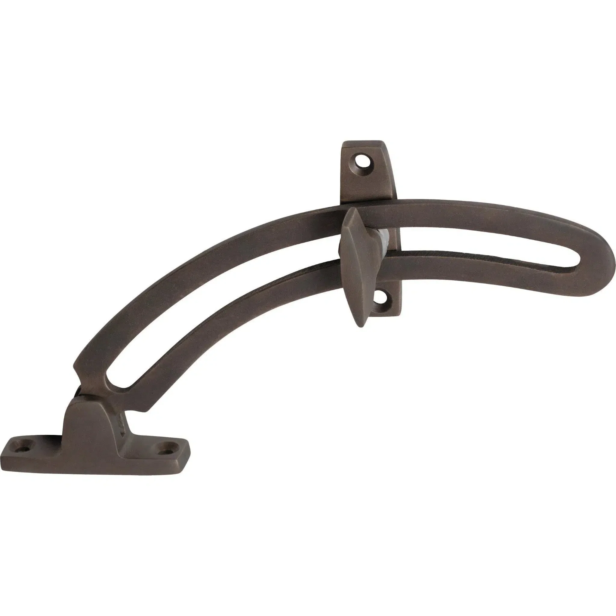 Tradco Quadrant Stay Antique Brass
