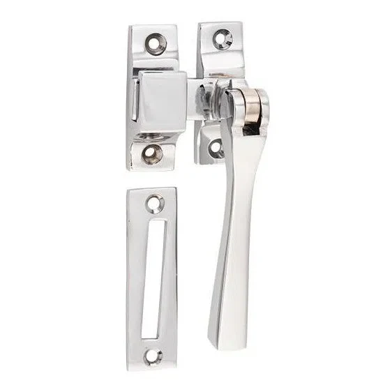 Tradco Casement Fastener Square Chrome Plated