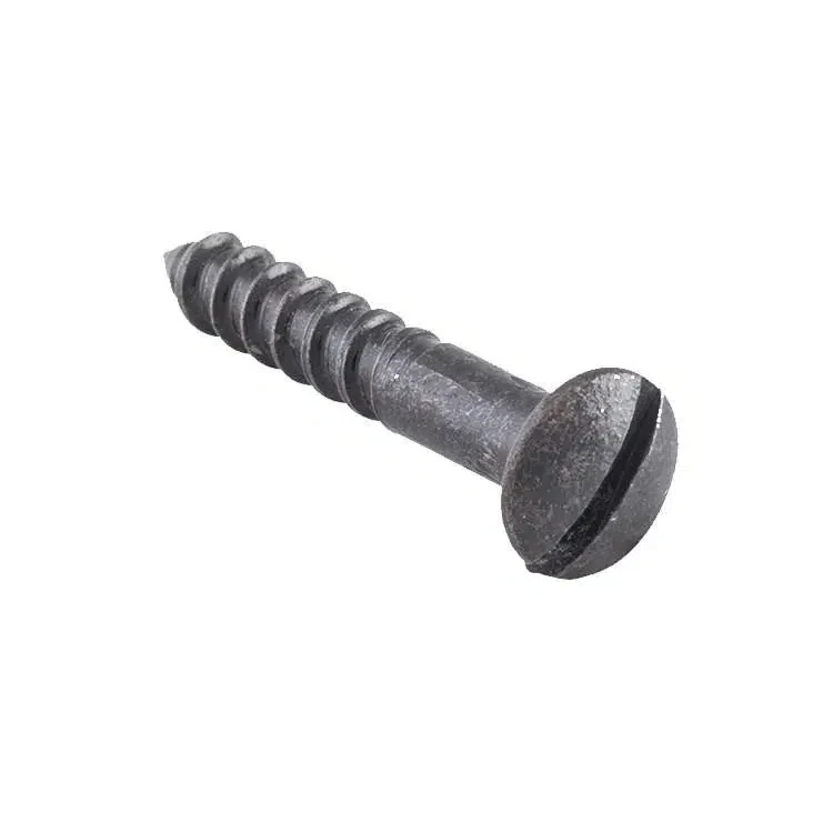 Tradco Screw Domed Head Packet 50 Matt Black 19mm 5 Gauge