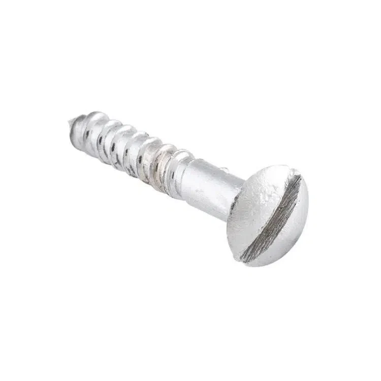 Tradco Screw Domed Head Satin Chrome 19mm Pkt 50