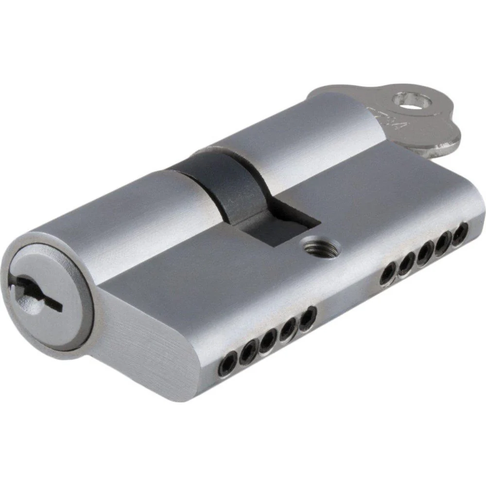 SDG Euro Cylinder Dual Function 5 Pin Brushed Chrome L65mm