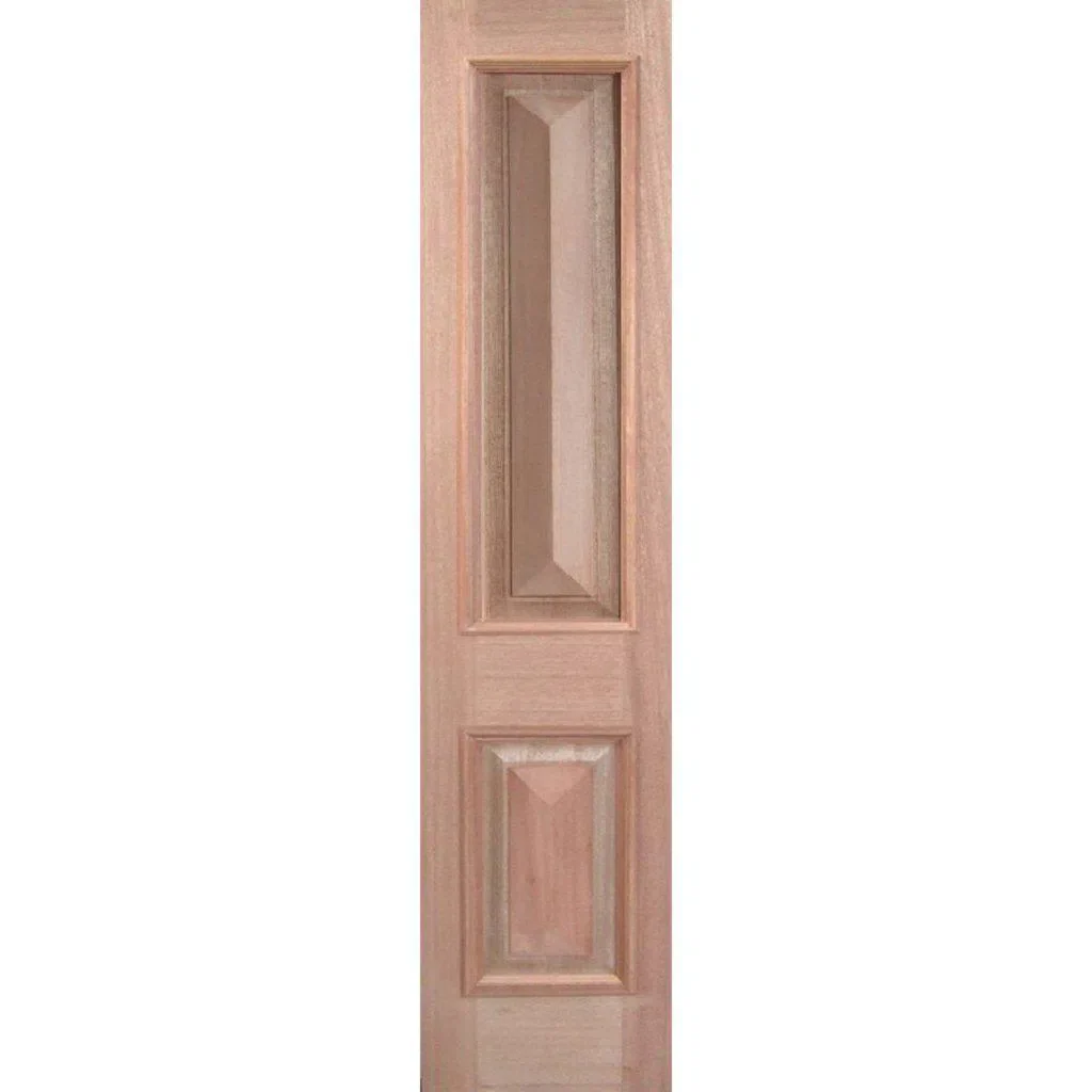 Solid Exterior 5 Panel Side Light With Cricket Bat And Heavy Moulding