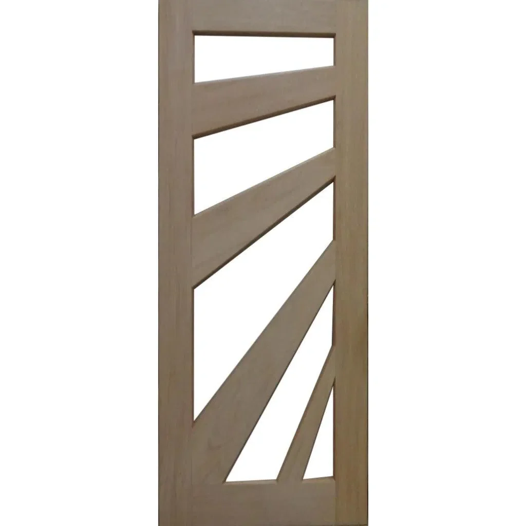 Solid Exterior Sunlight 5 Glass Panel Door