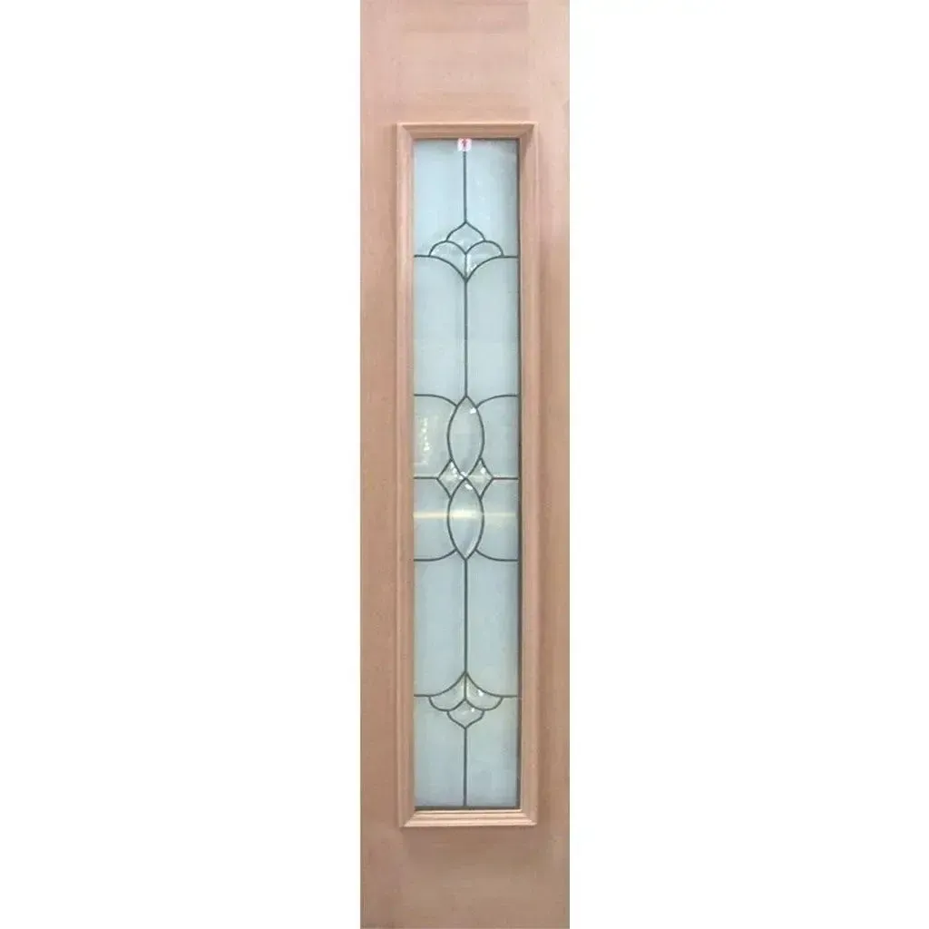 Solid Exterior Triple Glazed Leadlight Side With Heavy Moulding